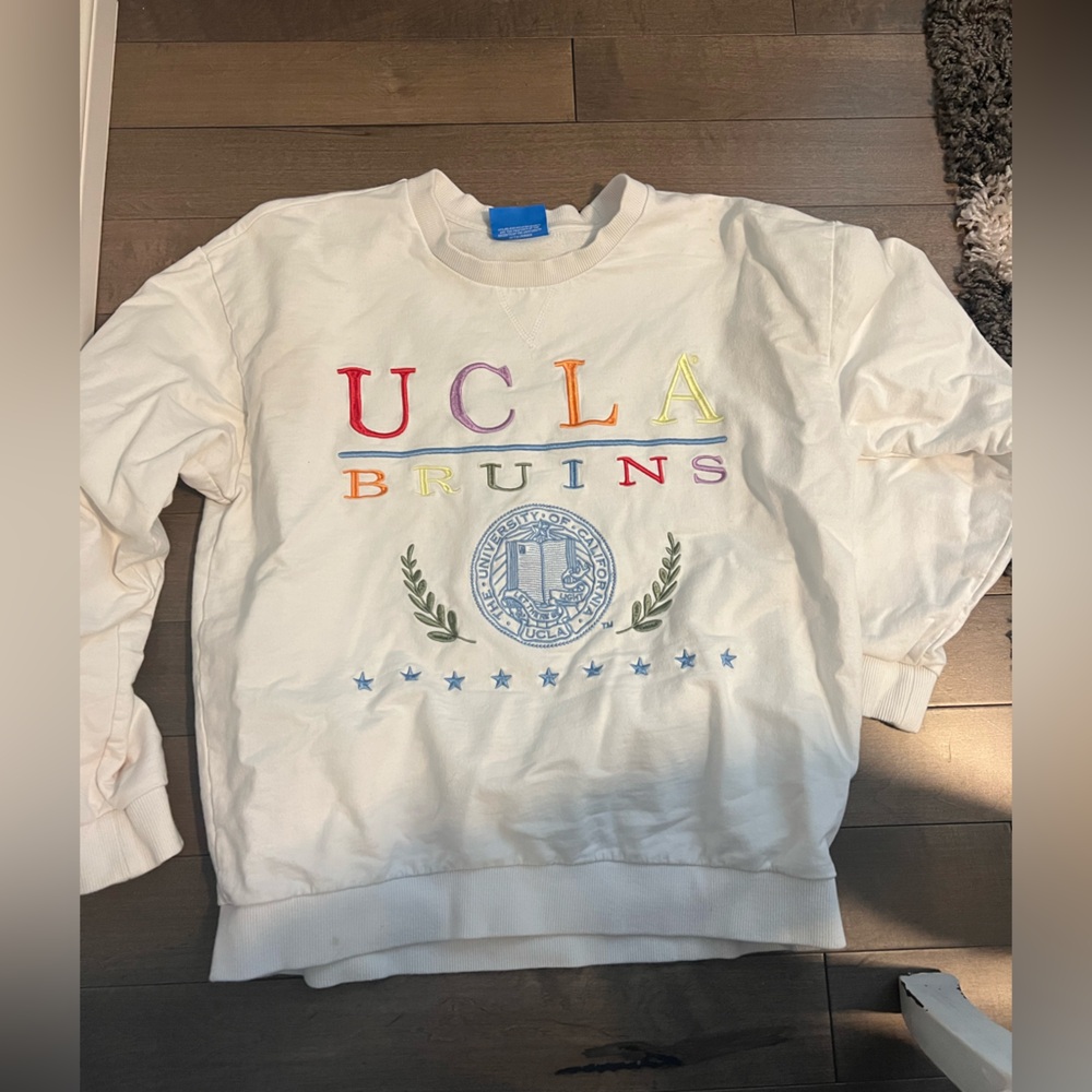 White Urban Outfitters UCLA crewneck